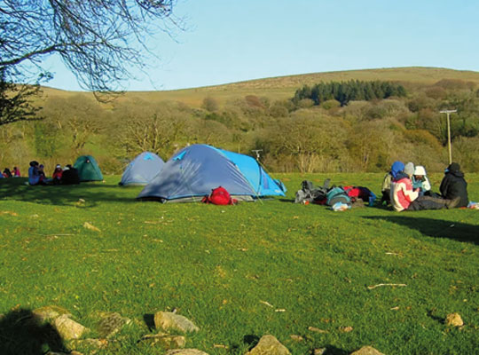 dartmoor camping